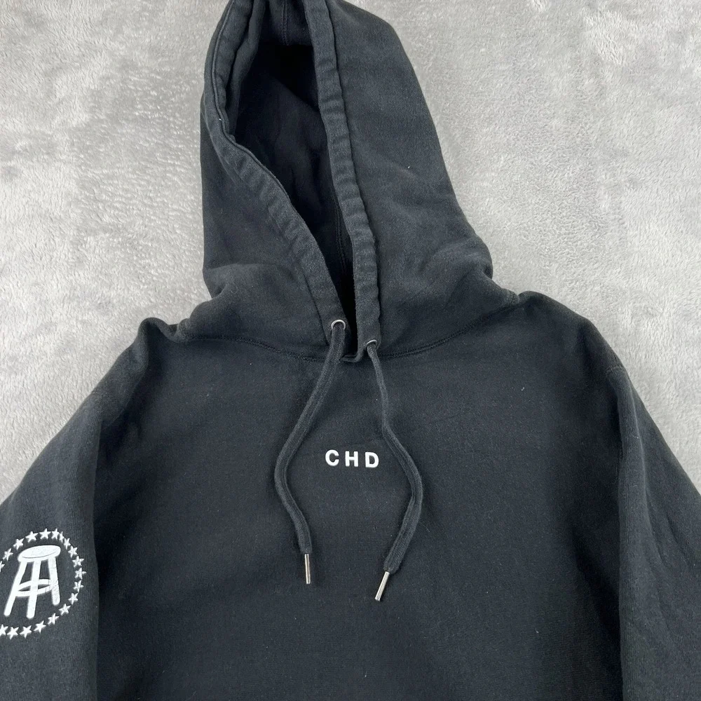 Barstool Sports Hoodie Mens What Would Alex Cooper Do Pullover Sweatshirt Logo